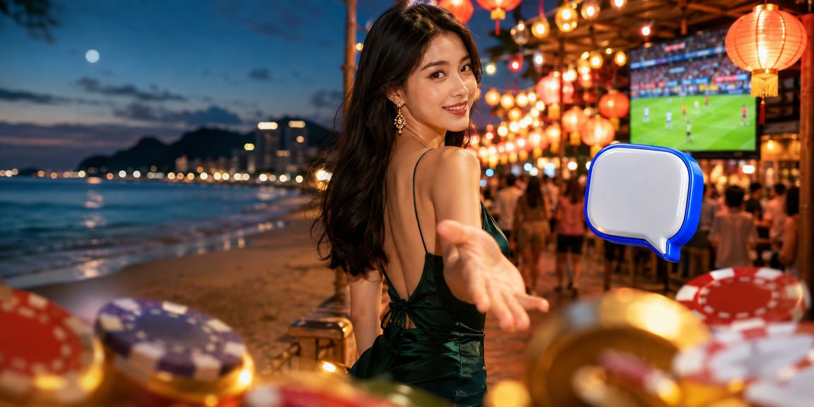 Người dùng mở ứng dụng cá cược casino tại chợ đêm Côn Đảo trên điện thoại di động